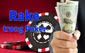 rake trong poker là gì